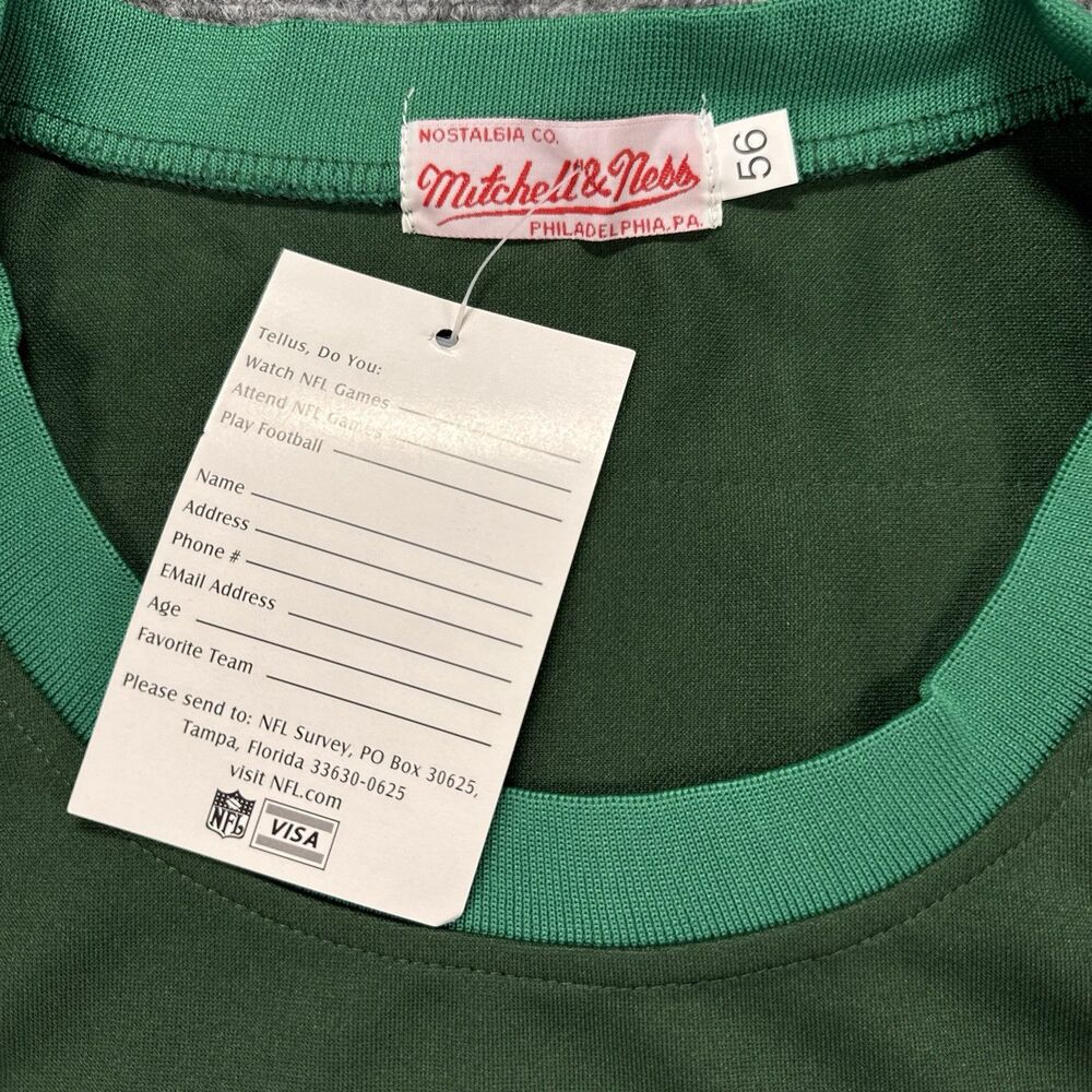 Curtis Martin New York Jets Mitchell And Ness Throwback Jersey 56 3XL BNWT NFL - Picture 5 of 8